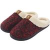 Men's Slippers, Couple's Slippers, Thick Soled Plush Slippers, Warm Slippers, Non Slip Slippers, Half Pack Heels, Indoor Cotton Slippers