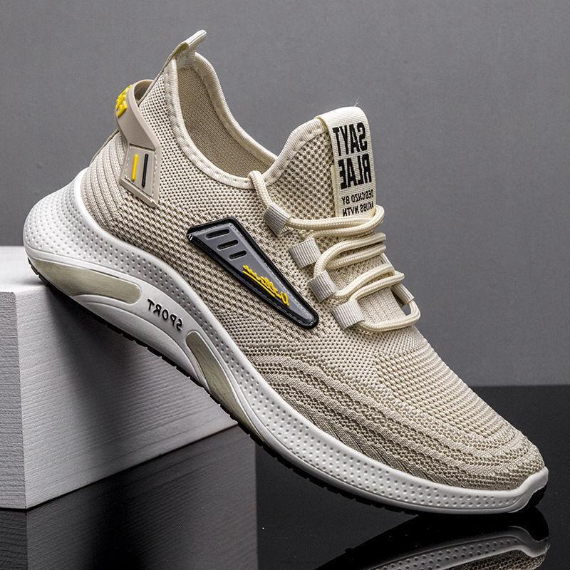 

Новые мужские туфли 2024 года, летние мужские дышащие спортивные туфли из хлопчатобумажной ткани, модная универсальная корейская версия, трендовая повседневная обувь для мужчин 39 чёрный