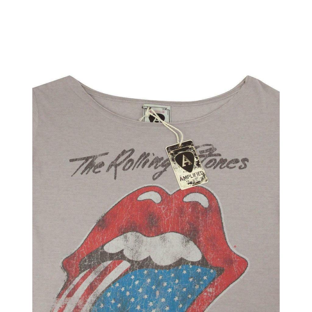 Amplified Womens/Ladies USA Tour 2 The Rolling Stones T-Shirt