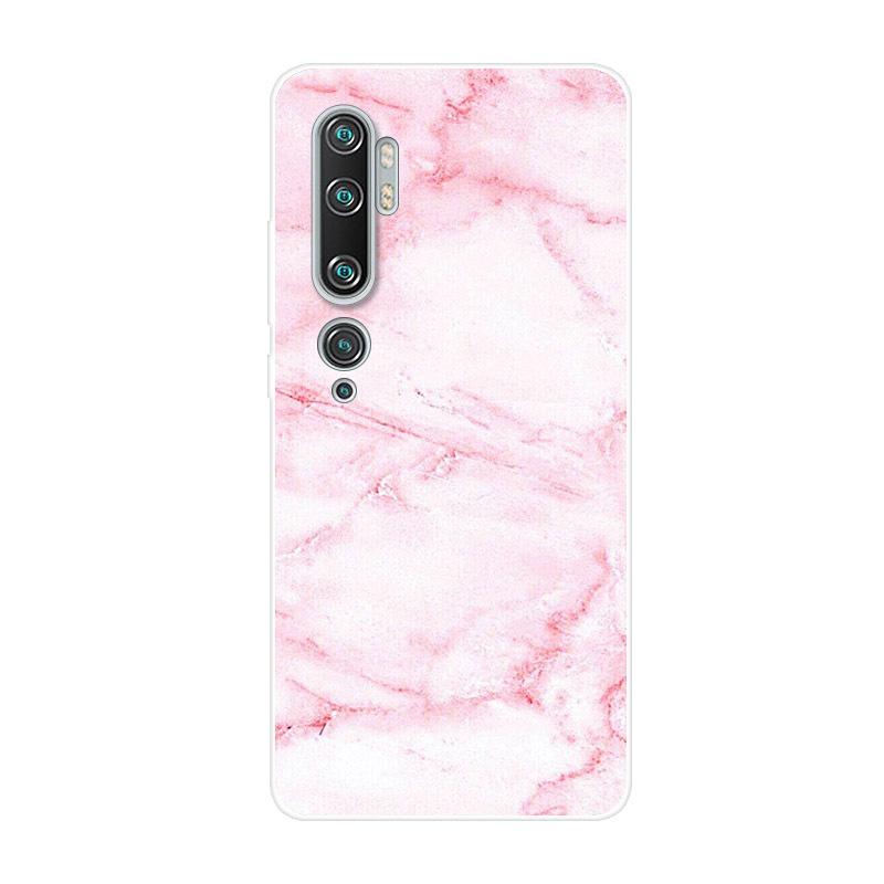 For Xiaomi Mi Note 10 Case Soft Silicone Back Cover Phone Case on For Xiaomi Redmi Note 10 Pro Coque For Xiomi Mi Note10 Pro