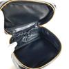 CHANEL Monogram Vanity bag CC CC Mark logo Bag Hand Bag Hand Bag enamel Black