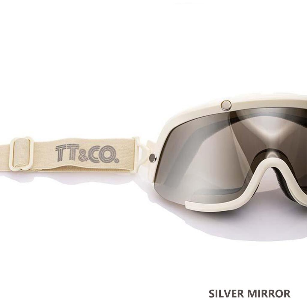 Retro Offroad-Radfahren Motorrad Winddicht Sand Helm Schutzbrille TT&CO Motorradbrille, Windschutzscheiben,