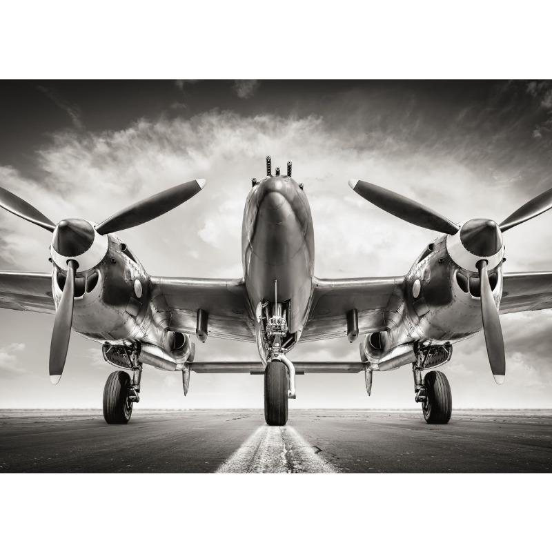

Винтажный плакат с изображением пропеллера самолета, принты, авиационный боевой самолет, холст, настенная живопись, подарок для гостиной, домашний декор 21cm×30cm NoFrame