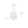 Mit Seidenschal Blumenmuster Spitze Handtasche Leicht Vielseitig Stickerei Spitze Umhängetasche Leinwand Koreanischer Stil Tragetasche