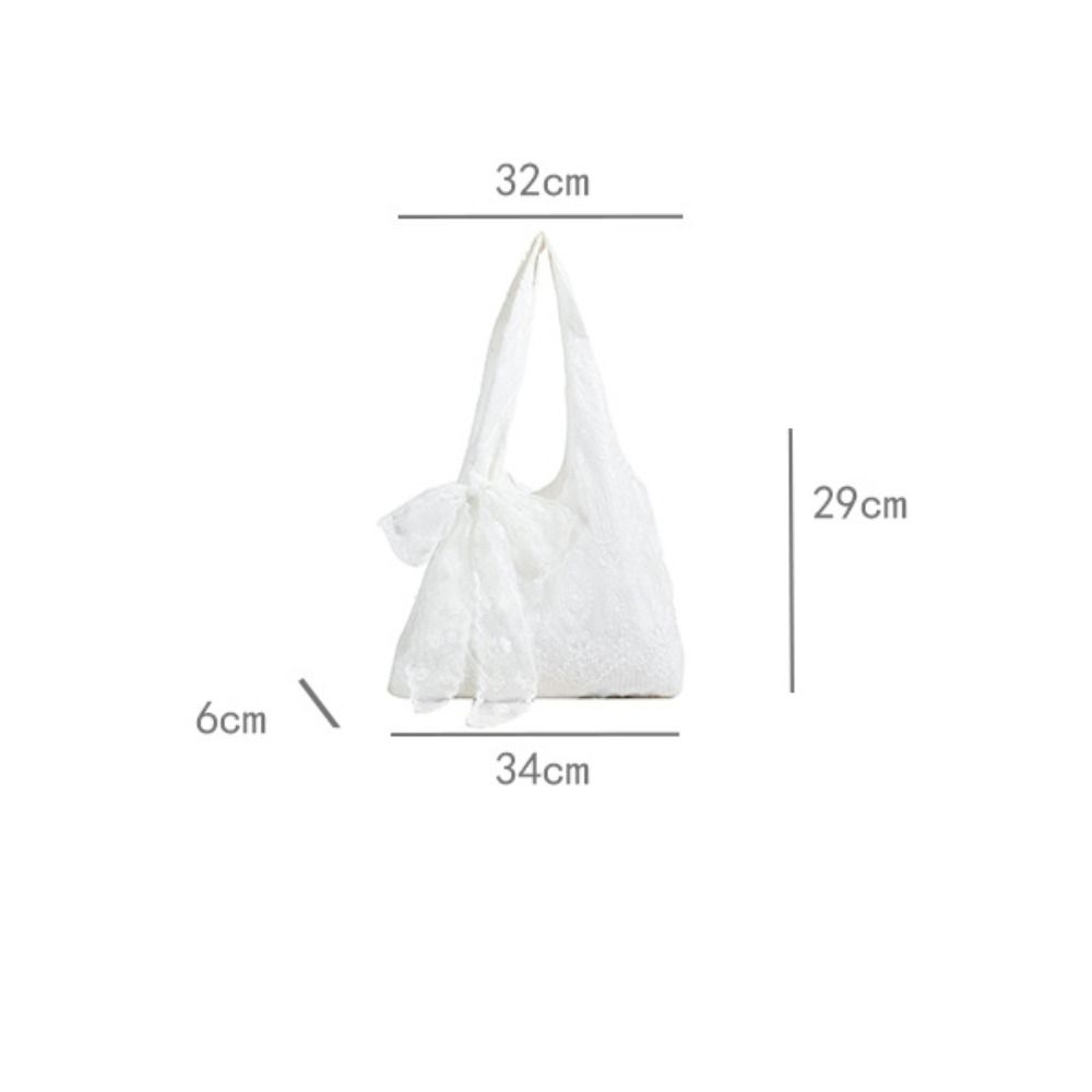 Mit Seidenschal Blumenmuster Spitze Handtasche Leicht Vielseitig Stickerei Spitze Umhängetasche Leinwand Koreanischer Stil Tragetasche