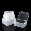 Rectangular Transparent PP Storage Box with Double Buckle