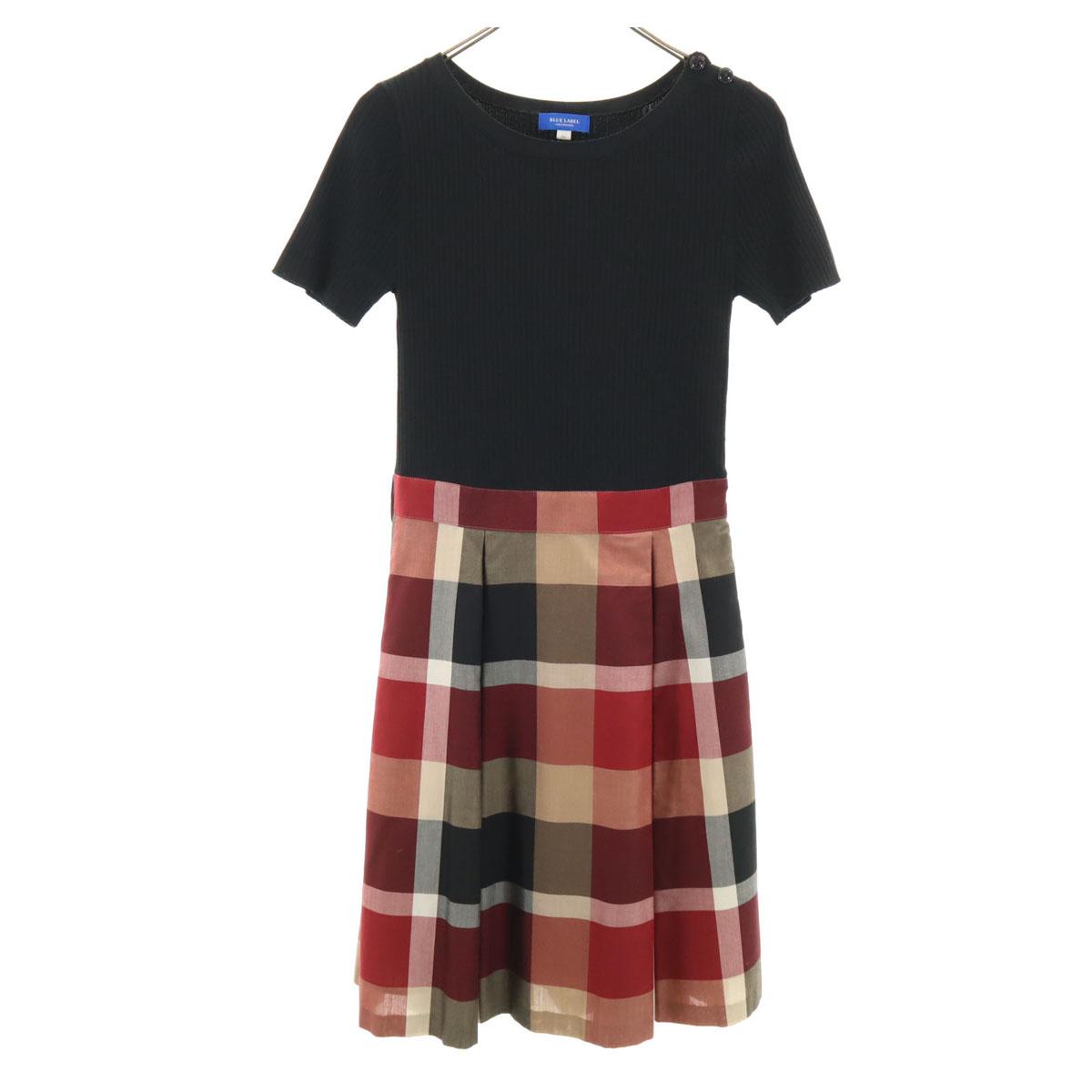 

BLUE LABEL CRESTBRIDGE Платье-свитер с коротким рукавом Sanyo Shokai Женское Б/У