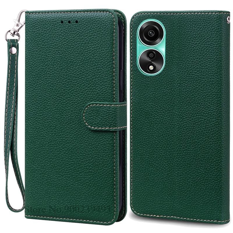 For OPPO A78 4G Case Leather Flip Wallet Case For OPPO A78 CPH2565 Phone Case For OPPO A78 5G CPH2483 CPH2495 Cover Fundas