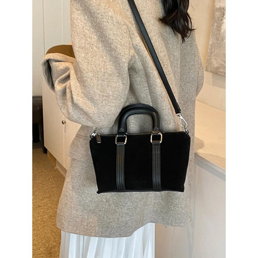 Frosted Retro Tote Small Bag Women Autumn Winter New Pillow Bags High-end Textured Lady Commuter Crossbody Bags
