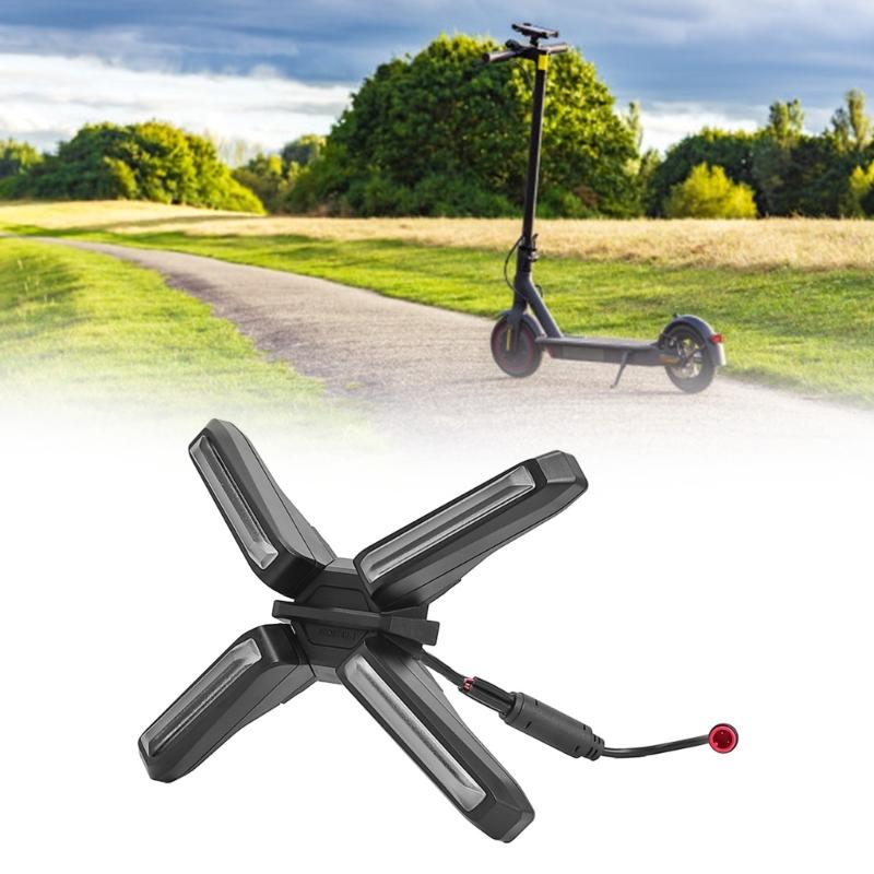 High Powered LED Scooters Headlights With Smarted Light Sensors Durability X-shape Front Lamp For Night Cycling