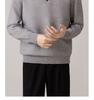 Hochwertige Herren-Patchwork-Strickware - Langarm, Herbst/Winter 2025, Vielseitiger Business Casual Pullover