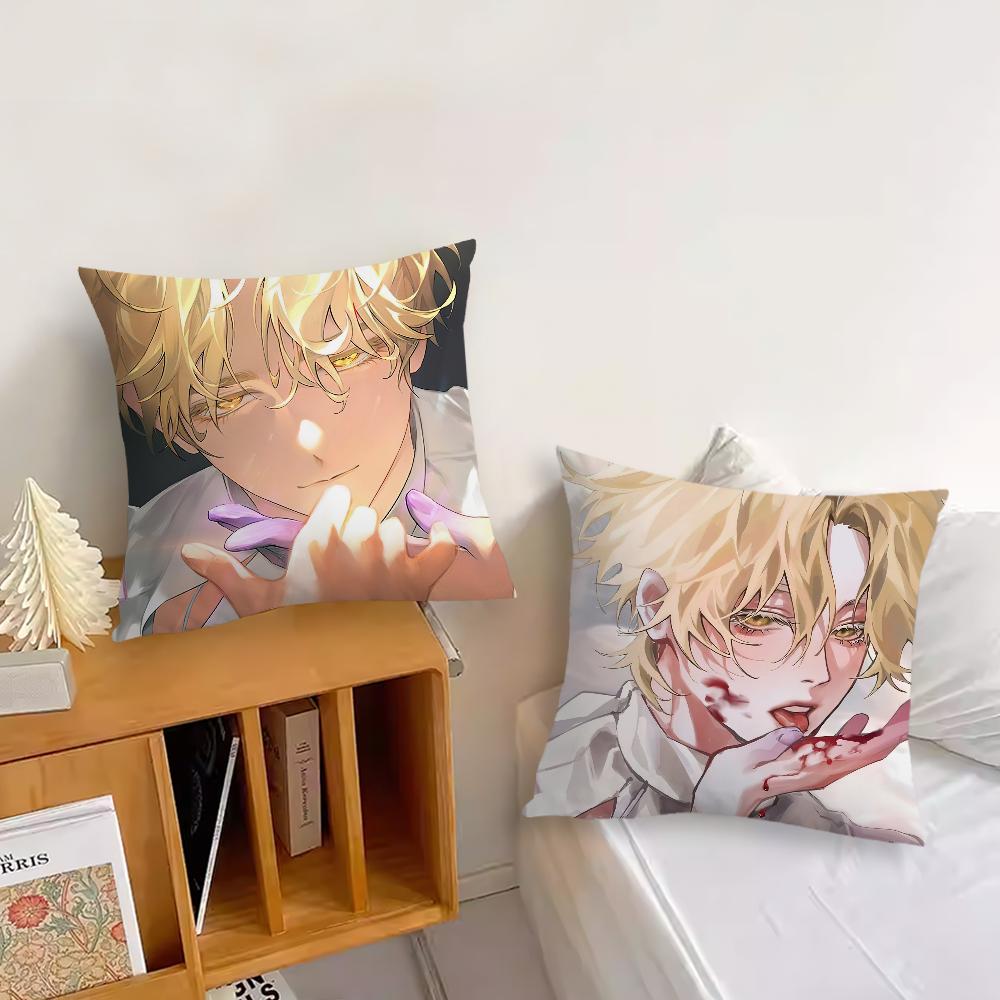 Alien Stage Luka Cool Anime cushion cover Living Room Accent Couch Back Support Square Lounge Restful Nap Companion Pillow Case