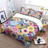 Floral Pattern Home Decor Set Multiple Sizes Kid'S And Adults' Bedroom Exquisite 3Pc Bedding Set, Gift
