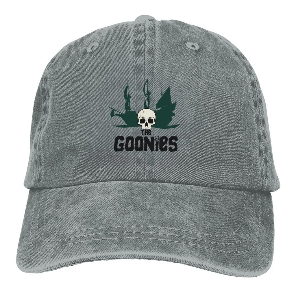 Pure Color Dad Hats Cool Women's Hat Sun Visor Baseball Caps The Goonies Movie Peaked Cap