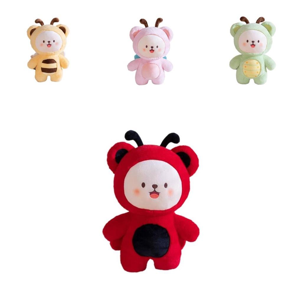 Cute Bee Butterfly And Ladybug Plush Toys For Kids And Adults
