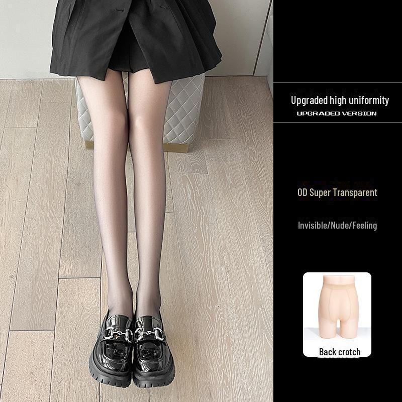 

Ультратонкие черные шелковые чулки с узором «ананас» — прочные, устойчивые к зацепкам, суперпрозрачные, удлиненные для женщин 0D, one size