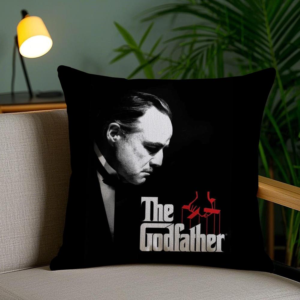 Film The G-Godfather Cushion Cover Soft Short Plush Double-Sided Printing Home Decor Machine Washable Pillow Case Gift