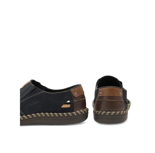 Полуботинки Rieker B2457-14 тёмно-синий