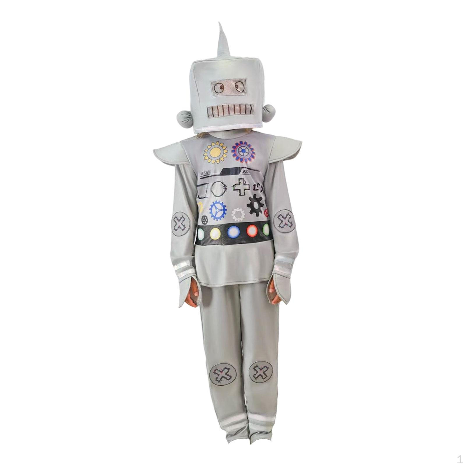 

Robot Costume Creative Role Play Clothes for Stage Performance Themed Parties