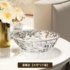 Annual Fruit Plate Living Room Coffee Table Household Light Luxury High-End Exquisite Fruit Plate Crystal Fruit Basin Snack Plate