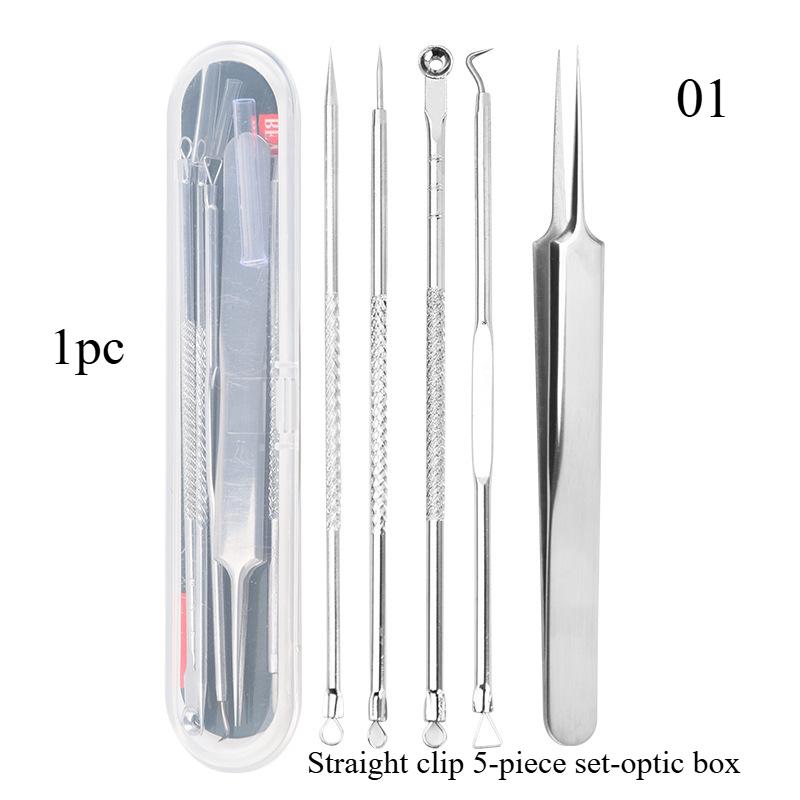 

A box of facial acne needle cell jacket set acne clip removal blackhead clip acne needle acne acne needle acne needle