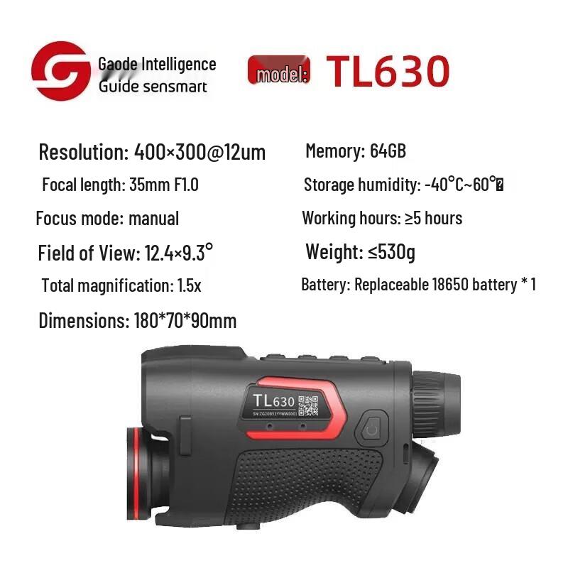 

Guide Infrared TL630 HD Thermal Imager