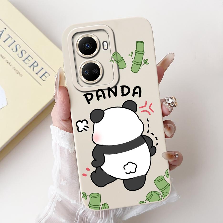 For Huawei Nova 10 Pro Case GLA-LX1 Cute Panda Cartoon Cover Soft Silicone TPU Phone Case For Huawei Nova 10 SE Nova10 Pro Shell
