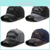 Vintage Denim Baseball Cap With Embroidered Letters For Streetwear And Casual Wear