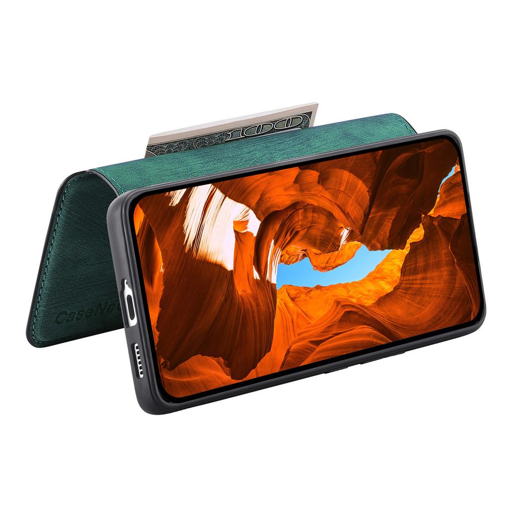 CASENEO MW-03 Detachable Wallet Case For Xiaomi Poco C85 4G (171mm)/Redmi 15C 4G (Global) (171mm) Leather + TPU Phone Cover