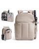 Camera Backpack 12L Lightweight Camera Bag with Camera DSLR Full Tripod Laptop Waterproof Quick Access [BAGSMART] Compartments, Compatible, 180°