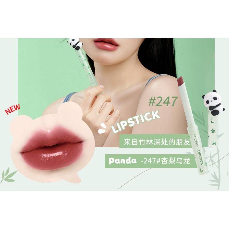 MANSLY - Panda Water Crystal Jelly Lipstick - 4 Colors
