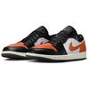 Air Jordan 1 Low Shattered Backboard Alternate Unisex Sneakers Black Starfish White 553558-081