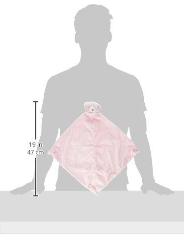 ANGEL DEAR (Official Japanese Product) Baby Gift, Security Blanket, Towel, Swaddle Blanket, Animal Blankie, Pink Bear, Kids Pink