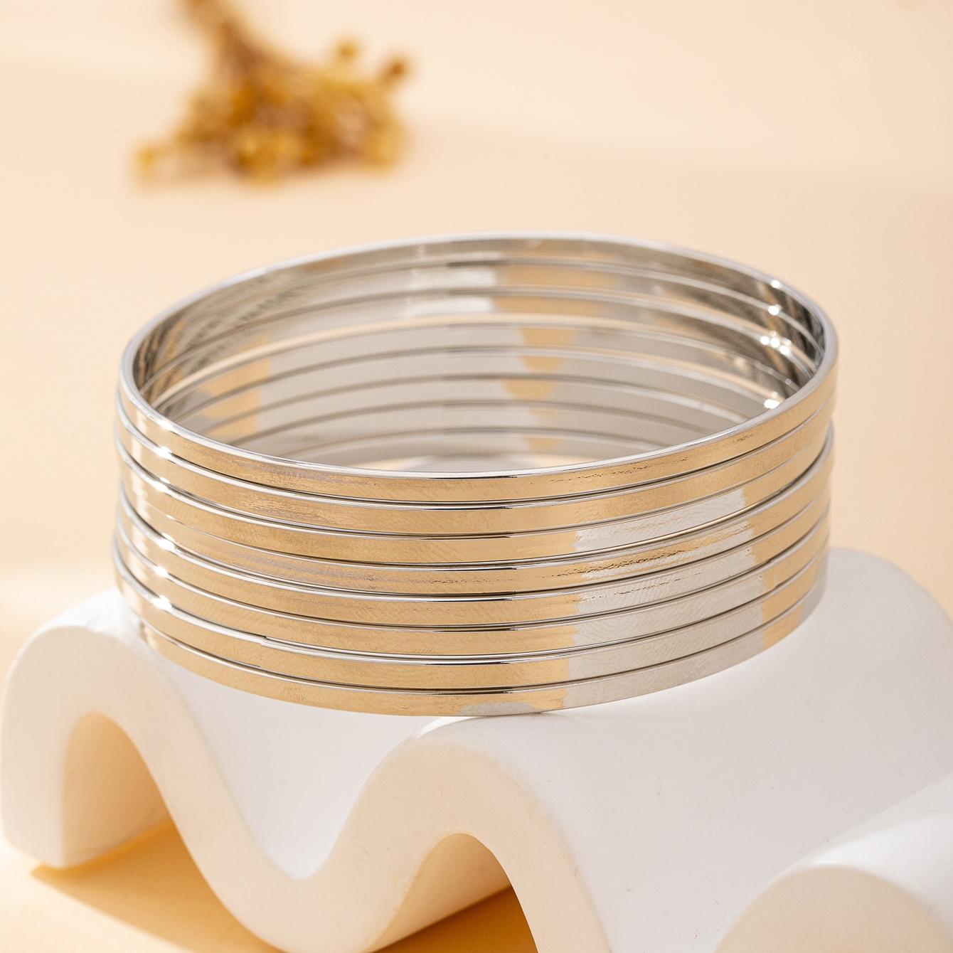 

Women s Bracelet Simple Multi-Layered Punk Rock Bracelet Suitable for Daily Wear and Vacation Wear