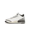 Air Jordan 3 Retro GS Hide N Sneak Barnesko Hvit Svart Jern DX6665-100