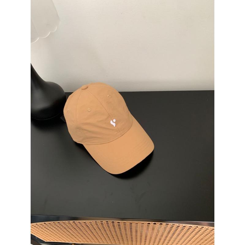 New quick-drying yellow baseball cap for women's summer breathable waterproof sunshade niche cap for men