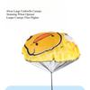 Kids Hand Throwing Parachute Toy, Outdoor Sports Game Prop, Flying Parachute for Park Lawn Kindergarten Interactive Play BY-003