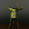 Chinese Ancient Cup Alloy Vintage Drinking Glasses Beverage Liquor Mugs Shot Glass Table Decorative Cups Home Decor Gift