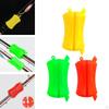 Fishing Rod Fixed Ball Clip Fasteners Flexible Silicone Pole for 2 Section