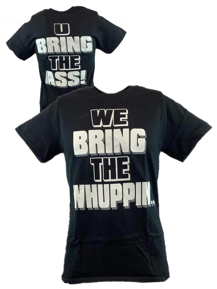The Rock We Bring The Whuppin U Bring the A Unisexs Black Tshirt S