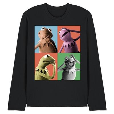 The Muppets Unisex Adult Kermit Long-Sleeved T-Shirt