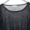 SEE BY CHLOE Long Sleeve Alpaca Blend Sheer Sweater USA 2 Black Knit Women Used
