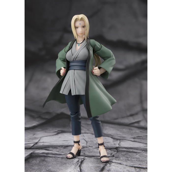 Figurine d'action - TAMASHII NATIONS - Tsunade - Pièces interchangeables - Recréation de scène