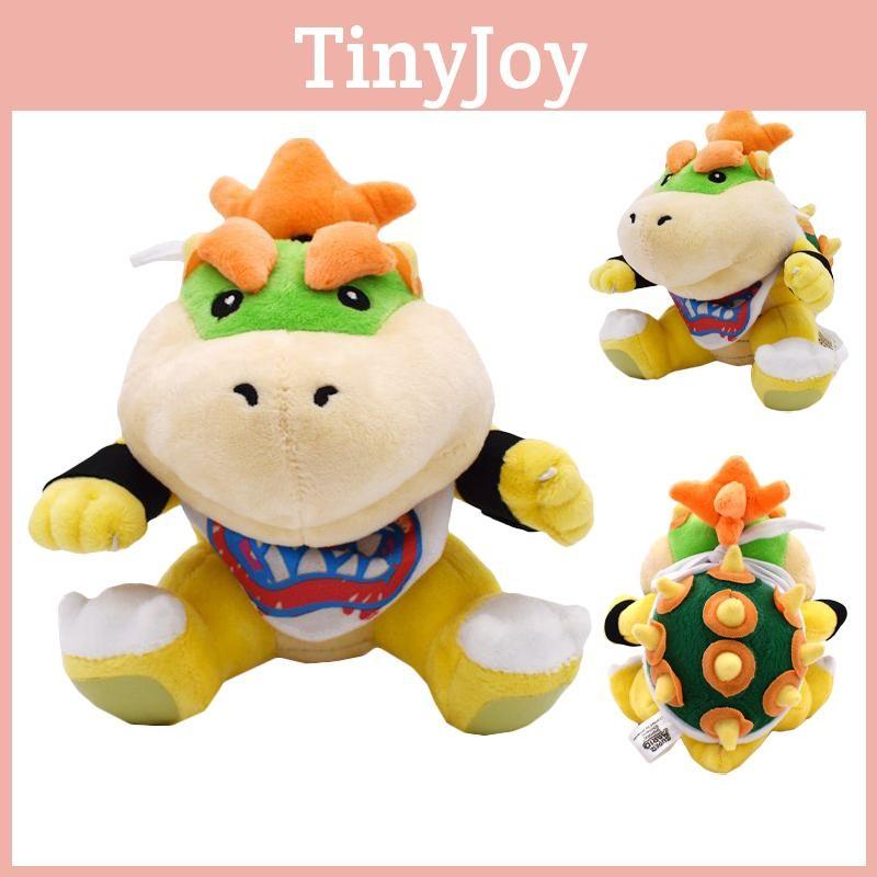 Baby Bowser Jr 7" Plush Super Mario Bros Little Buddy Toy Stuffed Doll Koopa