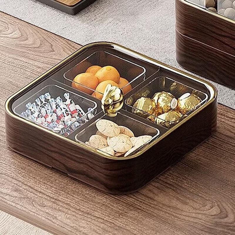 New Chinese Style Imitation Wood Dried Fruit/Nut Candy Box