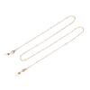 Eyeglass Chain White Plastic Bead Pearl Heart Charm Eyewear Retainer Glasses Holder Strap Women Necklace Gift