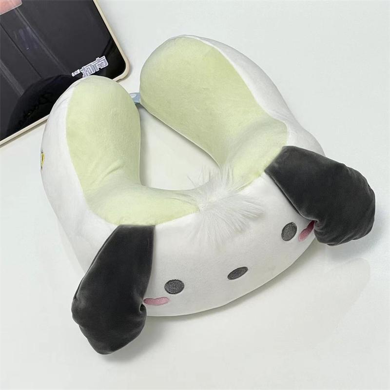 

Memory Foam U-shaped Neck Pillow Cute And Charming Kuromi My Melody Cinnamoroll Nap Pillow Japanese Style Travel Pillow Girls 25x30cm