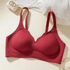 New underwear women gather anti-sagging small breasts show large double-layer stacking cup upper support shaping bra