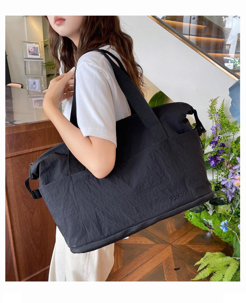 Rozszerzalna Torba Podróżna Damska: Plecak i torebka o dużej pojemności na krótkie wycieczki, jogę, sport i fitness