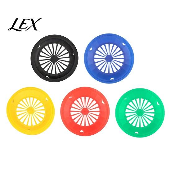 10 Inch Plate Stabilizers Plastic Paper Holders, with Snap Groove Design, Reusable Convenient Party Organizers Durable PP Plates, for Outdoor Cookouts